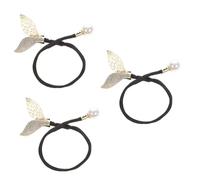 FRCOLOR 3 Pièces Accessoires Pour Cheveux En Queue De Poisson Perle Fabricant De Chignon Accessoires Pour Cheveux Petits Pains Shaper Accessoires Bigoudis En Mousse