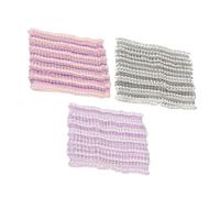 FRCOLOR 3 Pièces bandeau en maille soin de la peau bandeau x pour se laver le visage Masques hair charms hair toppers x à la mode pour se laver le visage Polyester