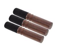 FRCOLOR 3 Pièces Bois pour Bol Chantant Tibétain Manche Ergonomique Lisse Mallet Népalais pour Bol Sonore Améliore la pour et Thérapie Sonore