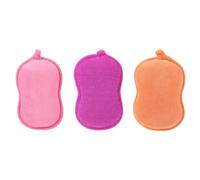 FRCOLOR 3 Pièces Éponge de Exfoliante pour Bébé D'arachide, en Matière Végétale, pour Masser la Peau et Offrir une Expérience de Bain Confortable pour Garçon et Filles Couleur Aléatoire