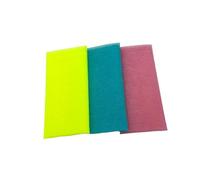 FRCOLOR 3 pièces Lot de Serviettes de Bain Exfoliantes avec Masseur pour Dos Corporel Circulation Sanguine Nettoyage Profondeur pour Maison Couleurs Aléatoires Couleur Couleur Aléatoire