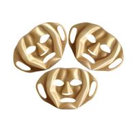 FRCOLOR 3 pièces Masques Visage Silicone Réutilisables avec Crochet Oreille Confortables Couvre Masque Facial et Lavable