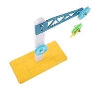 FRCOLOR 3 pièces Modèle de Poulies Scolaires avec Support Robuste pour Expériences Physiques Éducatif pour Garçon Fille pour Classe et Apprentissage Couleur Aléatoire Couleur Aléatoire