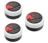 FRCOLOR 3 Pièces Pâte de Faux Liquide Réaliste pour Maquillage Cicatrice Visage, Facile à Appliquer Enlever, Pigment Lavable pour Accessoires de Théâtre et Décorations D'halloween