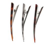 FRCOLOR 3 Pièces pinces à cheveux Barrette Coiffure canard pince à bec ganchos aux femmes filet briller instantané make up maquiage agrafe clipper massue pince cheveux pince de séparation