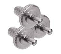 FRCOLOR 3 Pièces Saddle Bridge Screws Electric Guitar Studs For Stable Tuning And Easy Maintenance Compatible With Various Electric Guitars