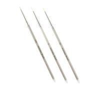 FRCOLOR 3 Pièces Stylo à peinture rotatif Clous pour les ongles outil à pointe française trousse colle outils ongles outils nail art outils d'art d'ongle stylos à dessin manucure Acrylique