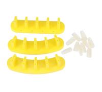 FRCOLOR 3 Pièces support de pratique des ongles décoration ongles decoration ongles clou de pratique anneaux de vernis à ongles support de formation d'ongle stand de pointe pour les ongles