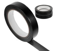 FRCOLOR 3 Rouleaux de Ruban Adhésif Imperméable Noir 20 MM X 20 M Ruban d'Étanchéité Renforcé en Tissu pour Réparation de Fuites et Scellement Intérieur/Extérieur