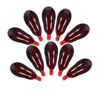 FRCOLOR 30 pièces Capsules de Faux Sang Halloween Effet Réaliste Déguisement Accessoire Cosplay Mascarade pour Fête Poisson Avril