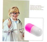 FRCOLOR 30 pièces Capsules Jouets Garçon Fille Modèles Capsule Médecin Rose Imitation pour Tout Petits Ans Jeu Éducatif Responsabilité Garçon Fille