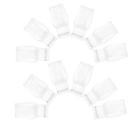 FRCOLOR 30 pièces Lot de Clips PP pour Tête de Pompe Cosmétique Verrou Étanche pour Distributeur de Lotion Accessoires Compatibles Flacons Shampooing et Huile Démaquillante
