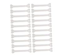 FRCOLOR 30 pièces Os Plastique Simulés Décorations de Table Halloween Accessoires Costume Cosplay Squelette Préhistorique