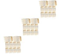 FRCOLOR 30 Pièces Peigne à Cheveux à Cinq Dents Accessoire Cheveux Peigne à Cheveux Latéral Clips De Peigne De Côté De Cheveux Pour Les Femmes Le Fer La Mariée Français Accessoires