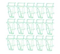 FRCOLOR 30pièces Filets De Protection Pour Flacons Compte-gouttes Compatible Avec Divers Bouteilles De Perfusion Housse Plastique Réutilisable Pour Saline Support Fixe Pour Hôpital