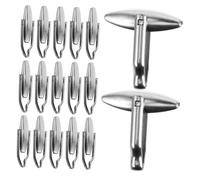 FRCOLOR 30pièces Lot de Boutons De Manchette pour Smoking Homme pour Chemise Mariage Affaires