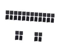 FRCOLOR 32 Pièces Éponge à Effet Spécial Éponges Pour Maquillage Fourniture De Maquillage Éponge De Cicatrice De Sang D'halloween Éponge Pointillée Éponge De Chaume De Noël Black Coton