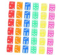 FRCOLOR 36 Pièces Dés de Jeu pour Activités Éducatives et Enseignement Mathématique Accessoires de Jeux de Société et Fêtes