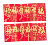 FRCOLOR 36 Pièces Envelopes Traditional Chinese Money Pouches For Year Festival With Character Paper Material Multiple Uses For Happiness And Prosperity Gift