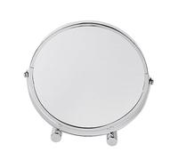 FRCOLOR 360degré Miroir De Maquillage Double Face Miroir Rotatif avec Grossissement Base Antidérapante Design Portable pour Cosmétiques Et Toilettes