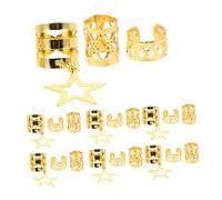 FRCOLOR 36pièces Accessoires pour Tresses Épingles à Cheveux Spirale Bijoux de Cheveux Pendentifs pour Tresses