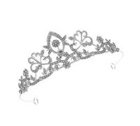 FRCOLOR 3Pcs Mariée Strass Couronne Mariée De Mariage Couronne De Mariage Mariée Diadème Décor De Mariage Couronne Bandeau De Mariée Chapeaux Fleur Bandeaux Délicat La Couronne Mariée