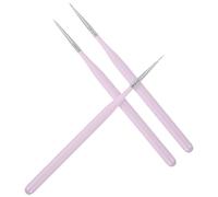 FRCOLOR 3Pcs Stylos Pinceaux À Ongles Blocs Presse Ongles Pinceau À Ongles Pinceau À Ongles En Gel Pour Nail Art Liner Pinceau Pour Ongles Pinceau Nail Art Nail Art Stylo