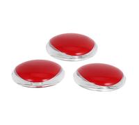 FRCOLOR 3pièces Boîte Rangement Maquillage avec Miroir Étui pour Faux Cils et Poudre Organisateur Compact pour Cosmétiques Voyage