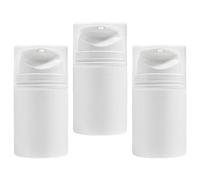 FRCOLOR 3pièces Flacons à Pompe Vide Sans Air Set Pour Voyages Et Déplacements Réutilisables Et Pratiques Pour Lotions Et Cosmétiques