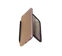 FRCOLOR 3pièces Mallette Affaires Étui Inoxydable Porte-nom pour Carte Identité Et Carte De Crédit Noir