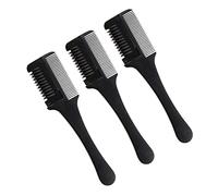 FRCOLOR 3pièces Peignes à Cheveux Dispositifs De Coupe Outils De Tonte Pour Noir