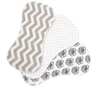 FRCOLOR 3pièces Petit Bavoir Lavable Coton Décoratif Pour Vêtements Bavoir Unisexe Pour Repas Style Aléatoire Lot