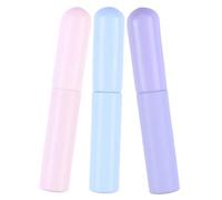 FRCOLOR 3pièces Pinceaux à Lèvres Silicone Avec Capuchon Applicateur De Masque à Lèvres Et Brosse De Camouflage Pour Maquillage Beauté