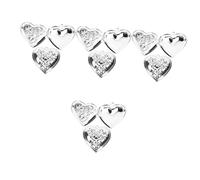 FRCOLOR 4 Ensembles Boîte À Pendentif Photo or Personnalisé Médaillons Pour Femmes Qui Tiennent Des Images Clé Collier De Médaillon Médaillons Pour Filles Métal 2 Pièces * 4