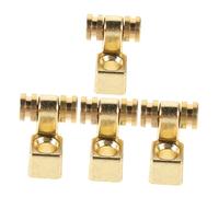 FRCOLOR 4 Ensembles Retenue Corde Arbre Guide Remplacement pour Guitare Électrique et Basse Durable Facile à Installer