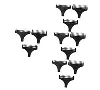 FRCOLOR 4 Ensembles Tondeuses Électriques Protège-tondeuses Multi-usages Accessoires De Tondeuse à Cheveux Fournitures De Coupe De Cheveux Guides Capillaires Pratiques Plastique Black