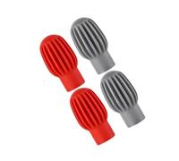 FRCOLOR 4 Pièces Amortisseurs Silencieux Silicone pour Baguettes de Batterie Accessoires Pratiques pour Entraînement Discret Protection et Pratique Silencieuse