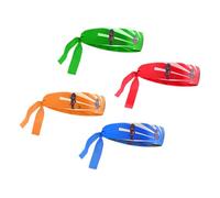 FRCOLOR 4 Pièces Bandeaux Ninja Ajustables Pour Garçon Fille Accessoires Guerrier Et Fête à Thème Karaté Style Sportif Mixte Garçons Et Filles