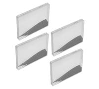 FRCOLOR 4 pièces Boîte de Limaille de Fer Magnétique pour Visualisation Champ Magnétique Éducation Sciences Physique Projets Scolaires