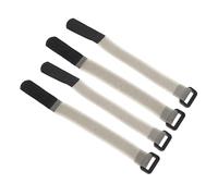 FRCOLOR 4 pièces Collier Anti-cantonnement Réglable pour Poulets et Canards Colliers Souples et Confortables pour Réduire Le Bruit et Prévenir Les Nuisances Sonores Lot de Gris