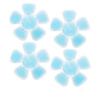 FRCOLOR 4 Pièces Coussin Rafraîchissant en Gel Pvc pour Casque et Casque de Chantier, Structure Ventilée et Confort Respirant, Travail Chantier