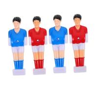 FRCOLOR 4 pièces Figurines Joueurs Football Table Accessoires Résistants pour Babyfoot Multijeux Améliorant Réflexes et Jeu Familial