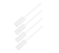 FRCOLOR 4 Pièces Mini Cuillères de Comptage de Pilules avec Fentes Précises pour Dosage et Perles Outil Compact pour Laboratoire et Usage Domestique