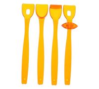 FRCOLOR 4 Pièces Outil Entraînement Buccal pour Garçon Fille Dispositif Élévation et Latéralisation Langue Oral pour Rééducation Outil de Stimulation Articulation Durable et Portable