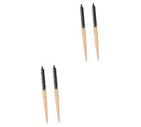 FRCOLOR 4 Pièces peigne de coiffure petit rouleau peigne circulaire curly hair curls brosse à cheveux brosses à cheveux pour femmes brushing peigne à friser les cheveux