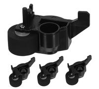 FRCOLOR 4 Pièces Pinch Roller Cassette Plastic Pulley Stable Tape Movement Noise Reduction Audio Parts for Tape Recorder Repair