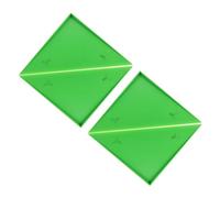 FRCOLOR 4 pièces Protections Dangle pour Table de Football de Table Coussin Rayures Abs de Compatible Plupart des de Foot