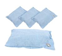 FRCOLOR 4 Pièces Sachets de Désodorisants et Absorbeurs Odeurs pour Intérieur de Purification Air Portable pour Voiture Placard et Maison Élimine Humidité Odeurs Désagréables