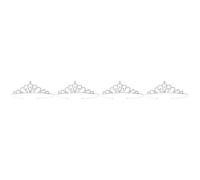 FRCOLOR 4 Pièces Strass Couronne De Mariage Casque Pour Mariée Mariage Cheveux Cerceau Mariée Élégante Quinceanera Couronne Princesse Couronnes Élégante Couronne Coiffure Couronne De