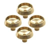 FRCOLOR 4 Pièces Support Parfum en Laiton Or Design Unique à Reflux, Accessoire Robuste pour Cérémonies de Parfum et Décoration de Contemplation